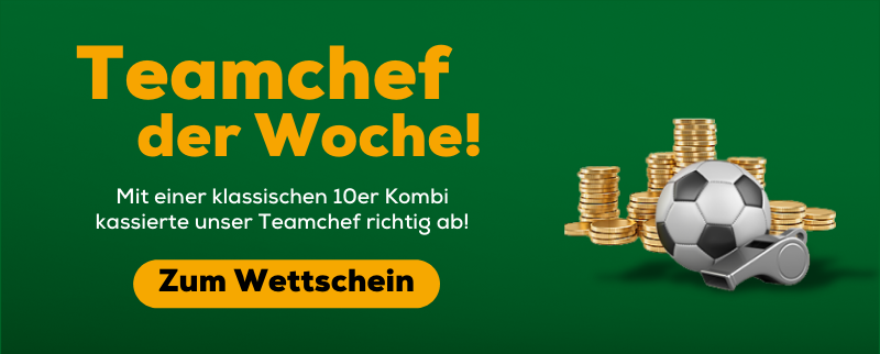 Jetzt Teamchef werden!